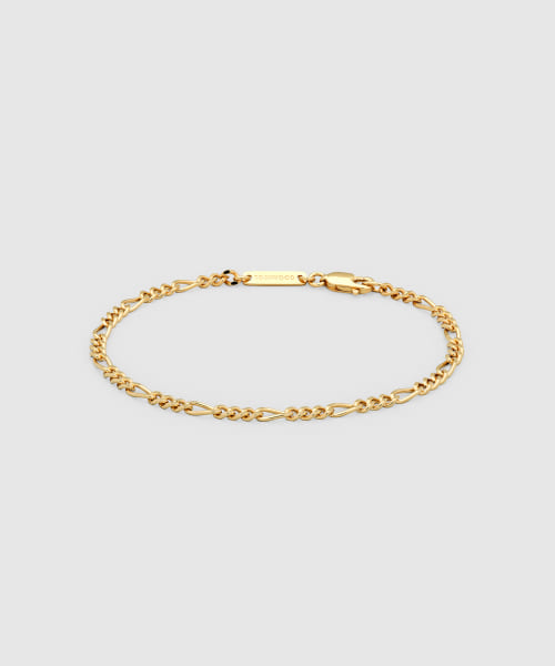TOM WOOD　Bo Bracelet Slim Gold