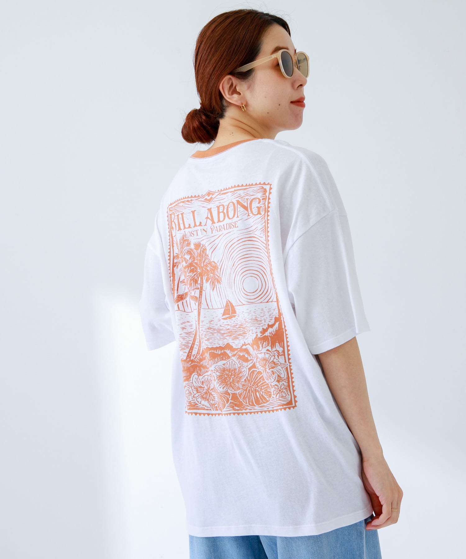 BILLABONG PARADISE IS HERELOOSE T-SHIRTS[LW45-BE01C208 BILLABONG PARADISE IS HERELOOSE T-SHIRTS[LW45-BE01C208