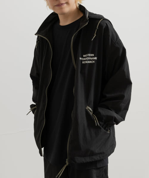 Western Hydrodynamic　nylon Blouson
