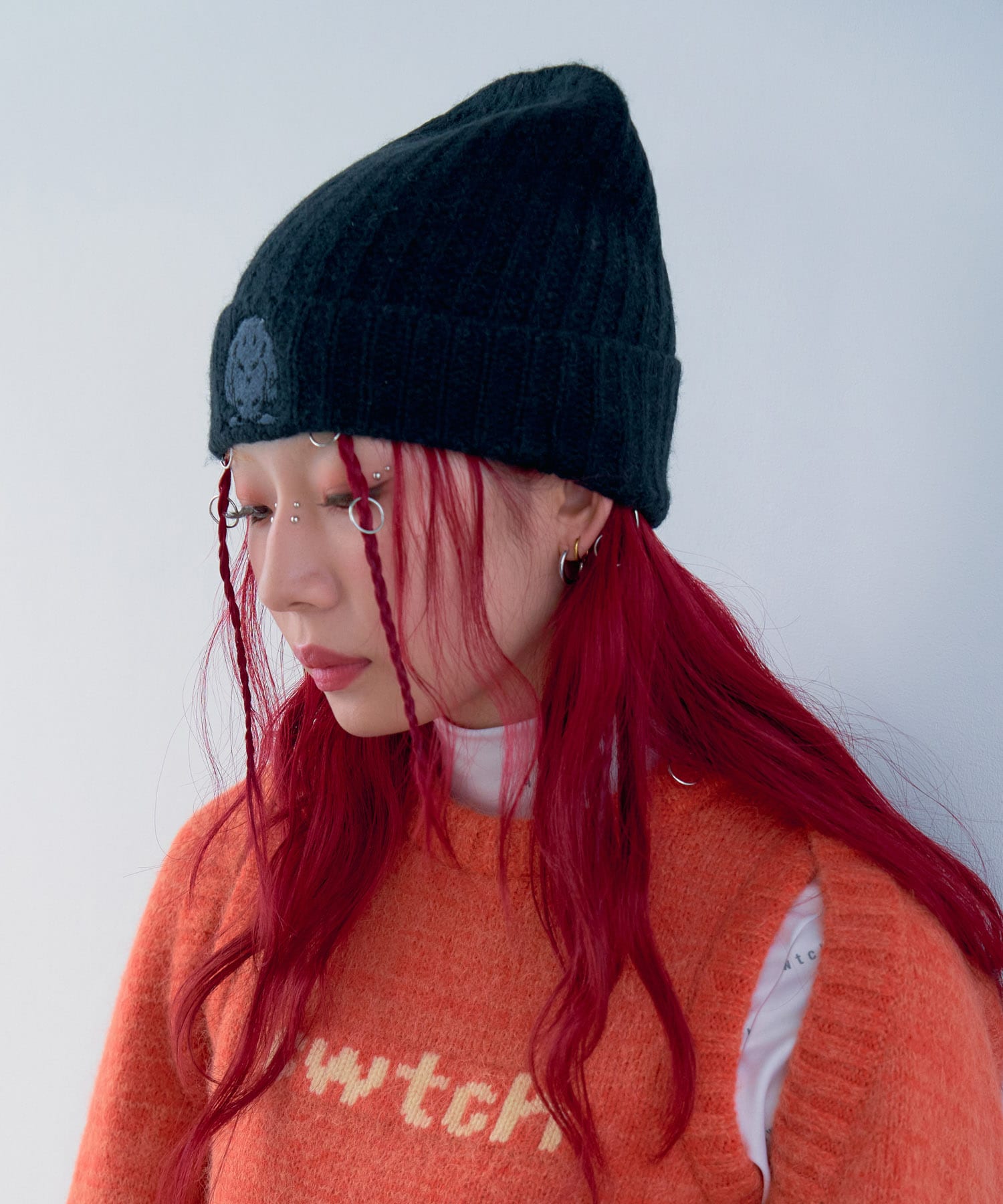 ニット帽 ニットキャップ 「別注」PENNYS×DOORS　THE FOX KNITCAP メンズ