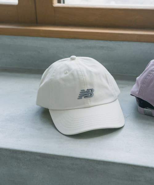 NEW BALANCE　カーブドブリムNBキャップ