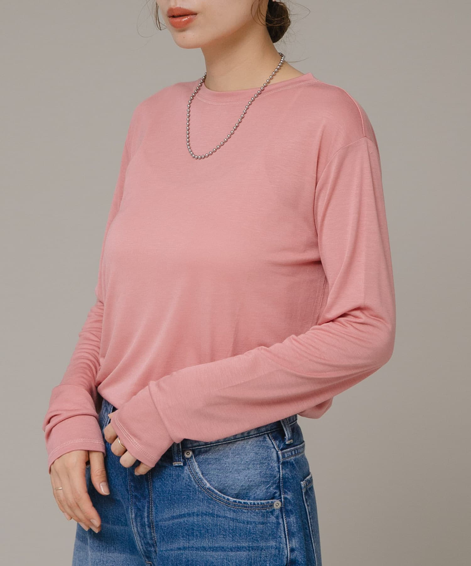 シアークルーネックロングTシャツ[LA46-21J401]｜URBAN RESEARCH公式ファッション通販