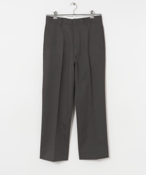 A PRESSE　Wool Kersey Trousers