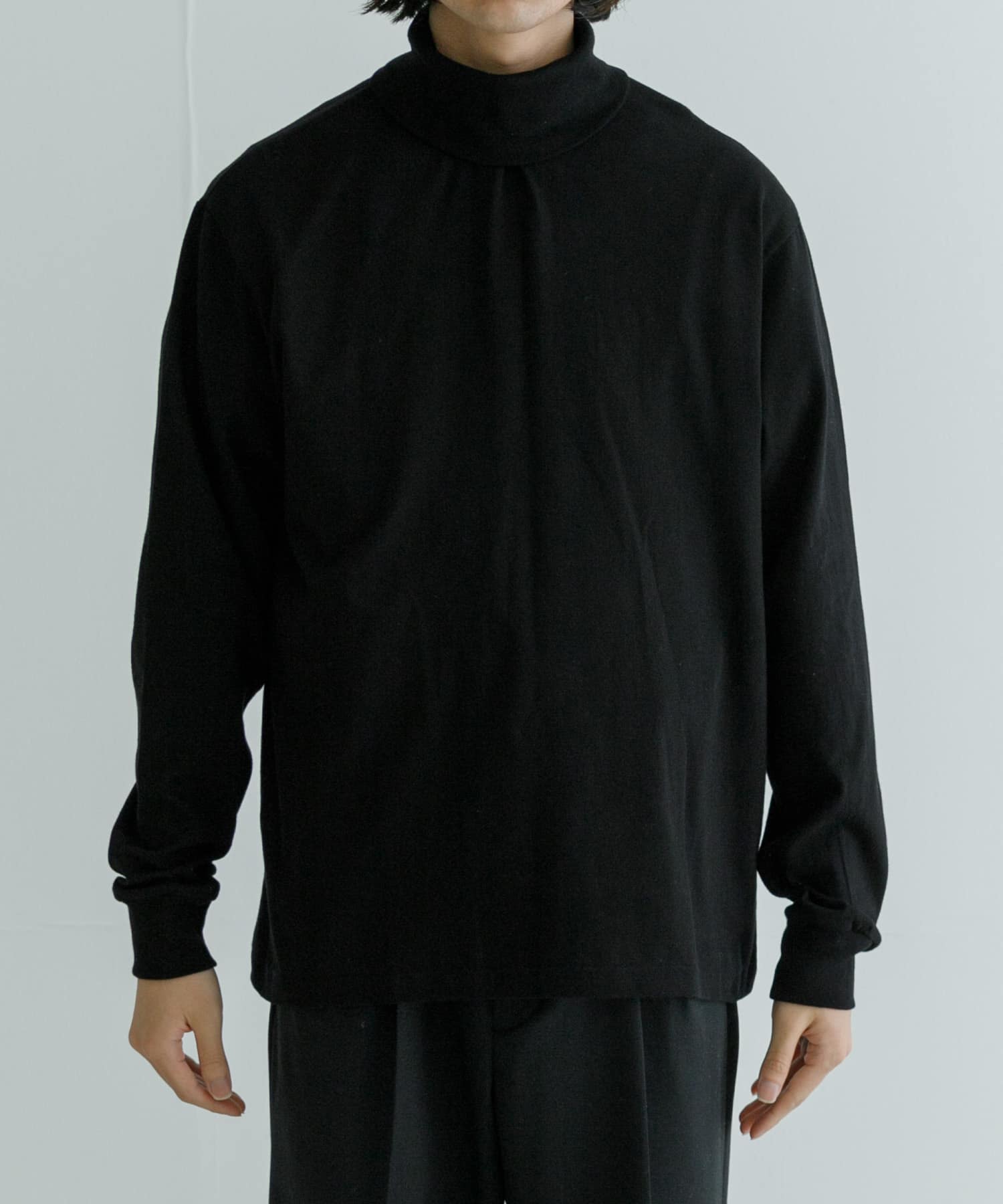 久米繊維別注タートルネックLONG-SLEEVE T-SHIRTS[UR46-11B004