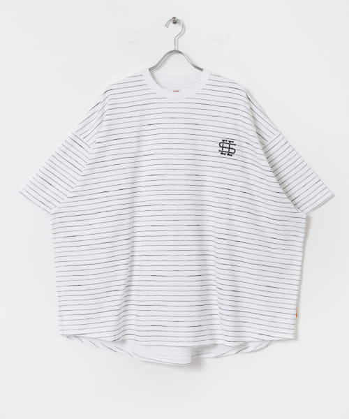 SEE SEE　SUPER BIG ROUND SS TEE BASICボーダー