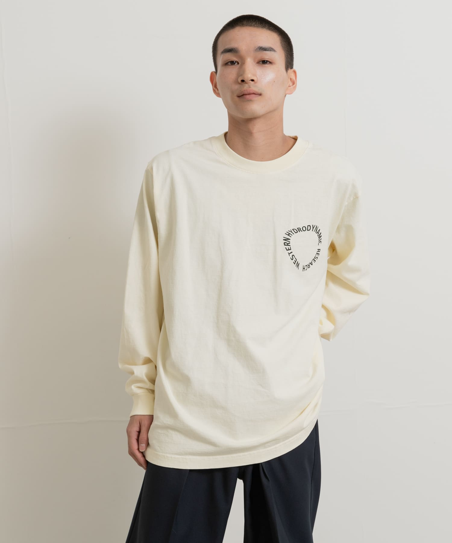 【初回限定お試し価格】 Research Hydrodynamic Western CIRCLE T-SHIRTS L/S トップス