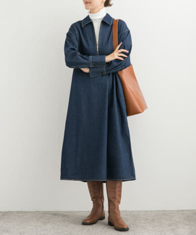 デニムハーフジップワンピース[DR47-26A106]｜URBAN RESEARCH公式ファッション通販