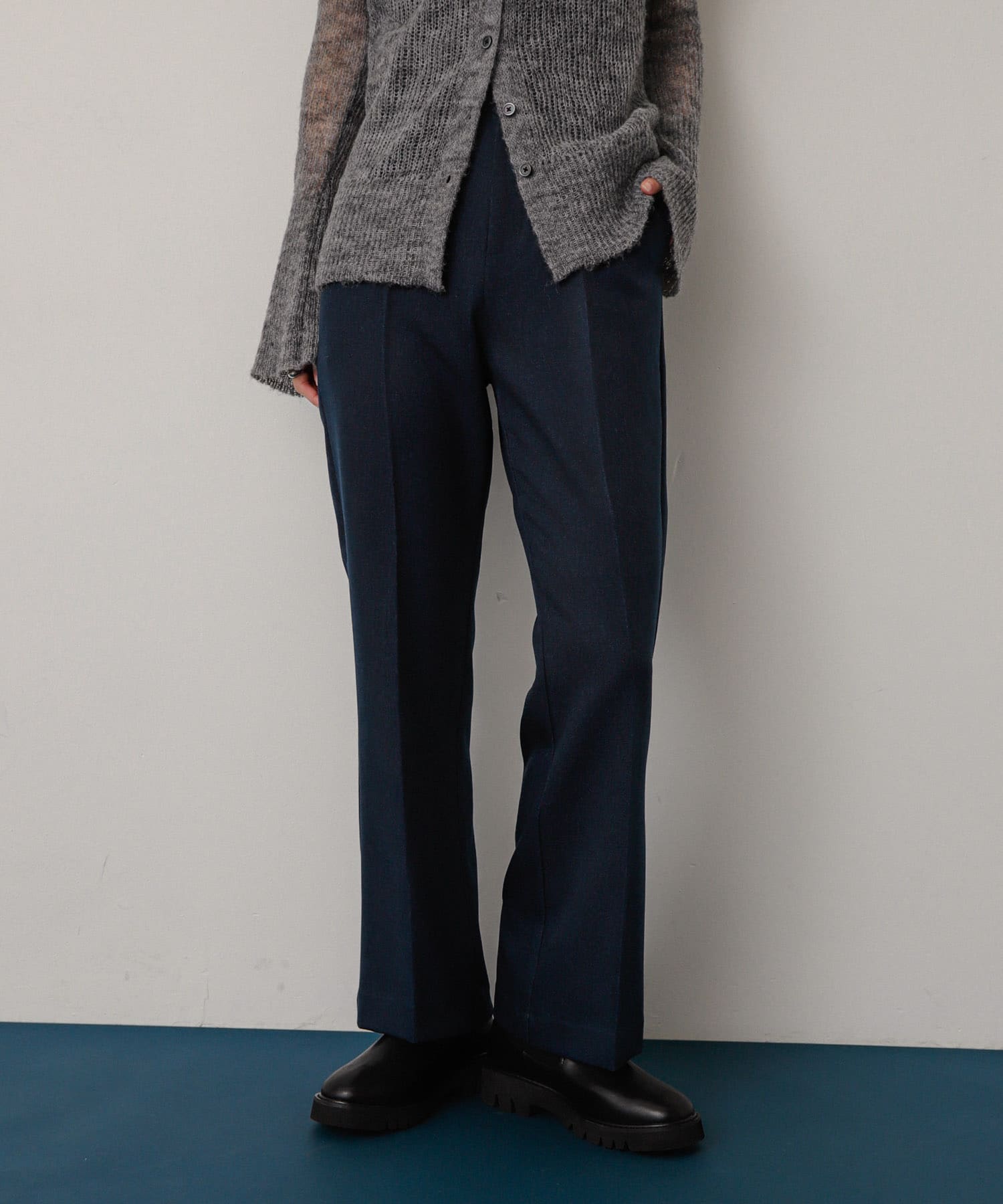 ロッキーモンロー Rocky Monroe フレアパンツ メンズ スラックス