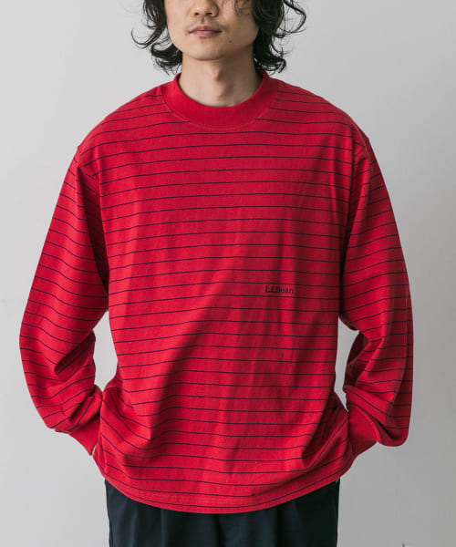 L.L.Bean　UnionLong-SleeveStripeT-shirts