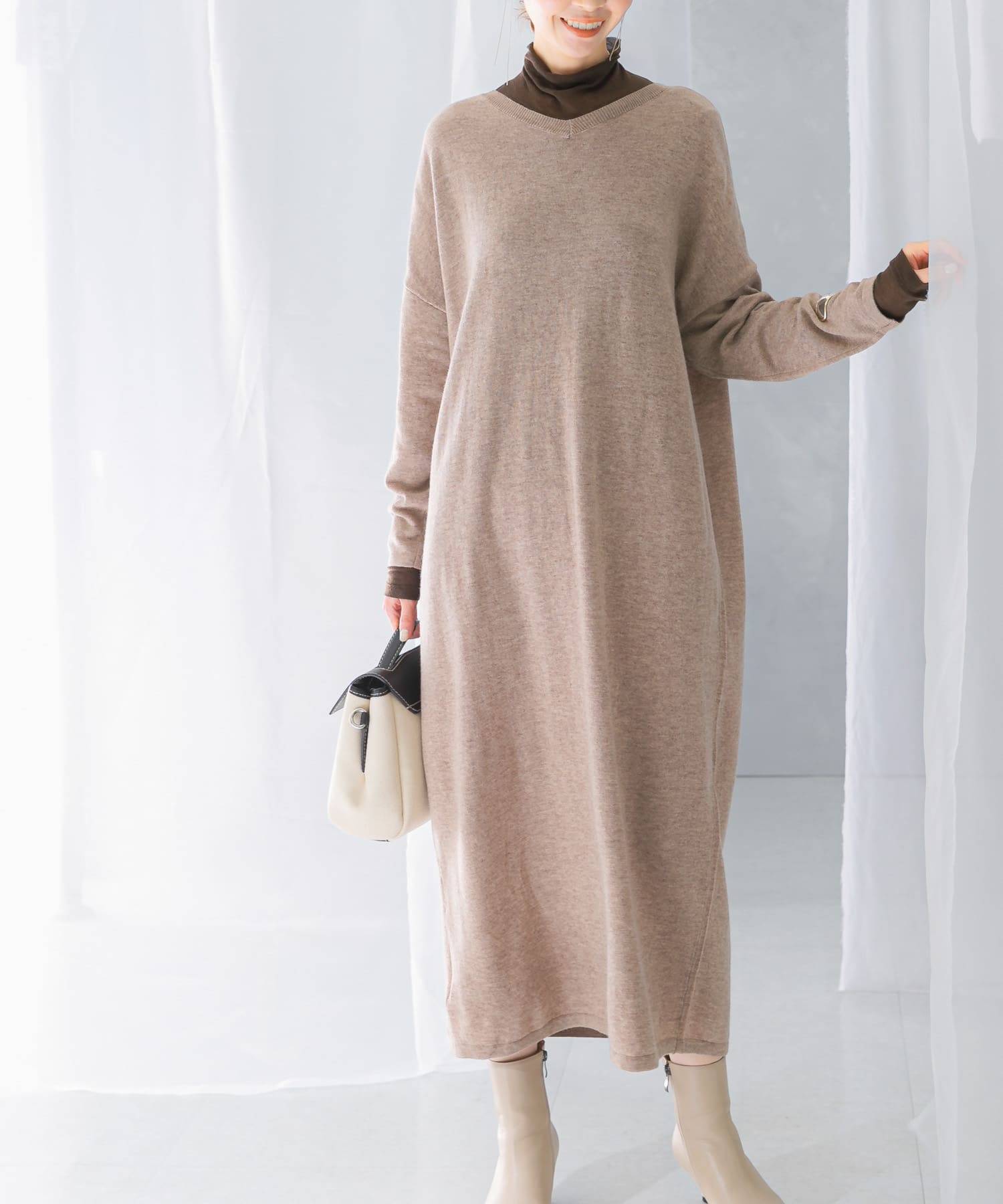カシミヤ混2WAYニットワンピース[RA47-26K707]｜URBAN RESEARCH公式ファッション通販