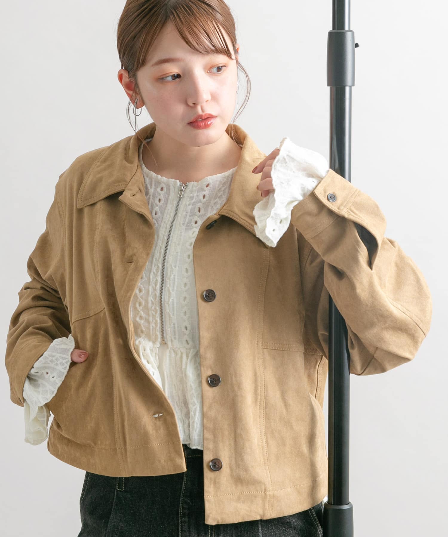 フェイクスエードショートジャケット[KB47-27R250]｜URBAN RESEARCH公式ファッション通販