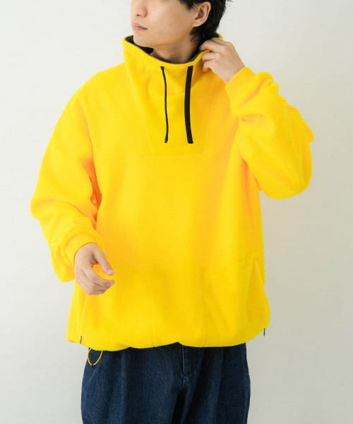 スタンドフリースプルオーバー
