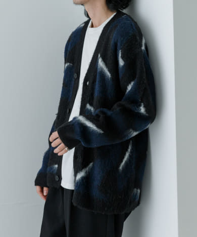セール】 Yonetomi SHAGGY MOHAIR CARDIGAN （カーディガン