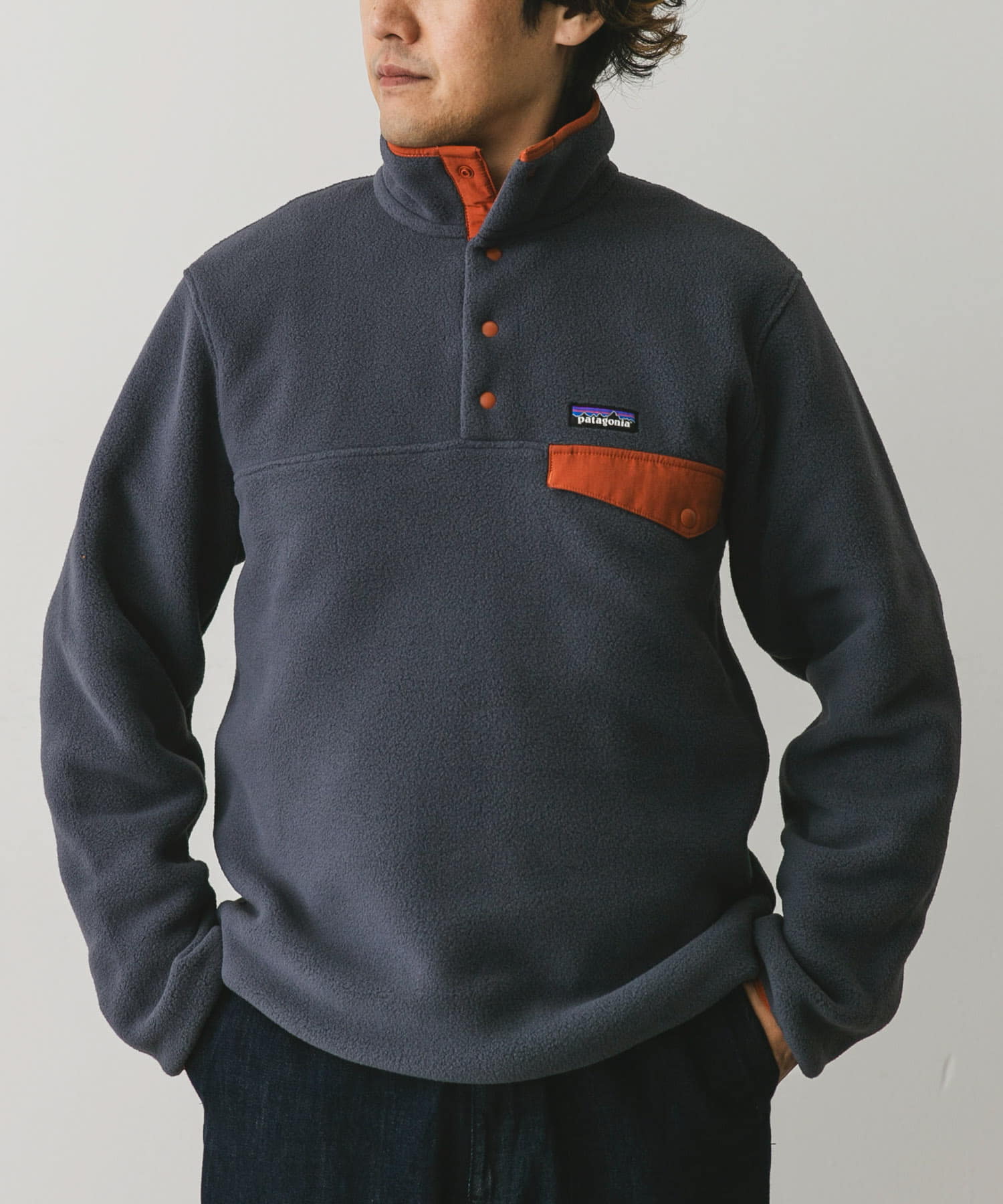 patagonia Ms LW Synch Snap-T-shirts Pullover[DM47-25551