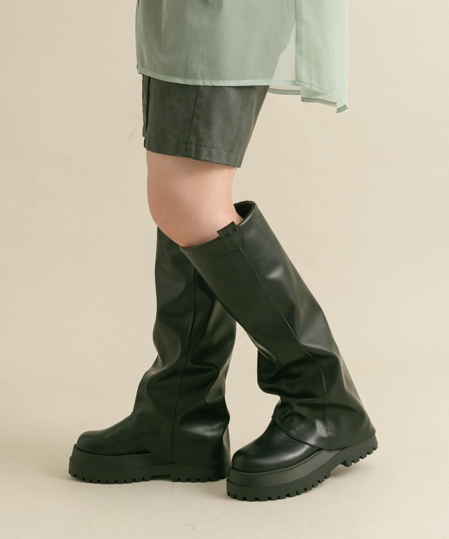 KBF｜スニーカーソールサイドゴアブーツ | Rakuten Fashion(楽天