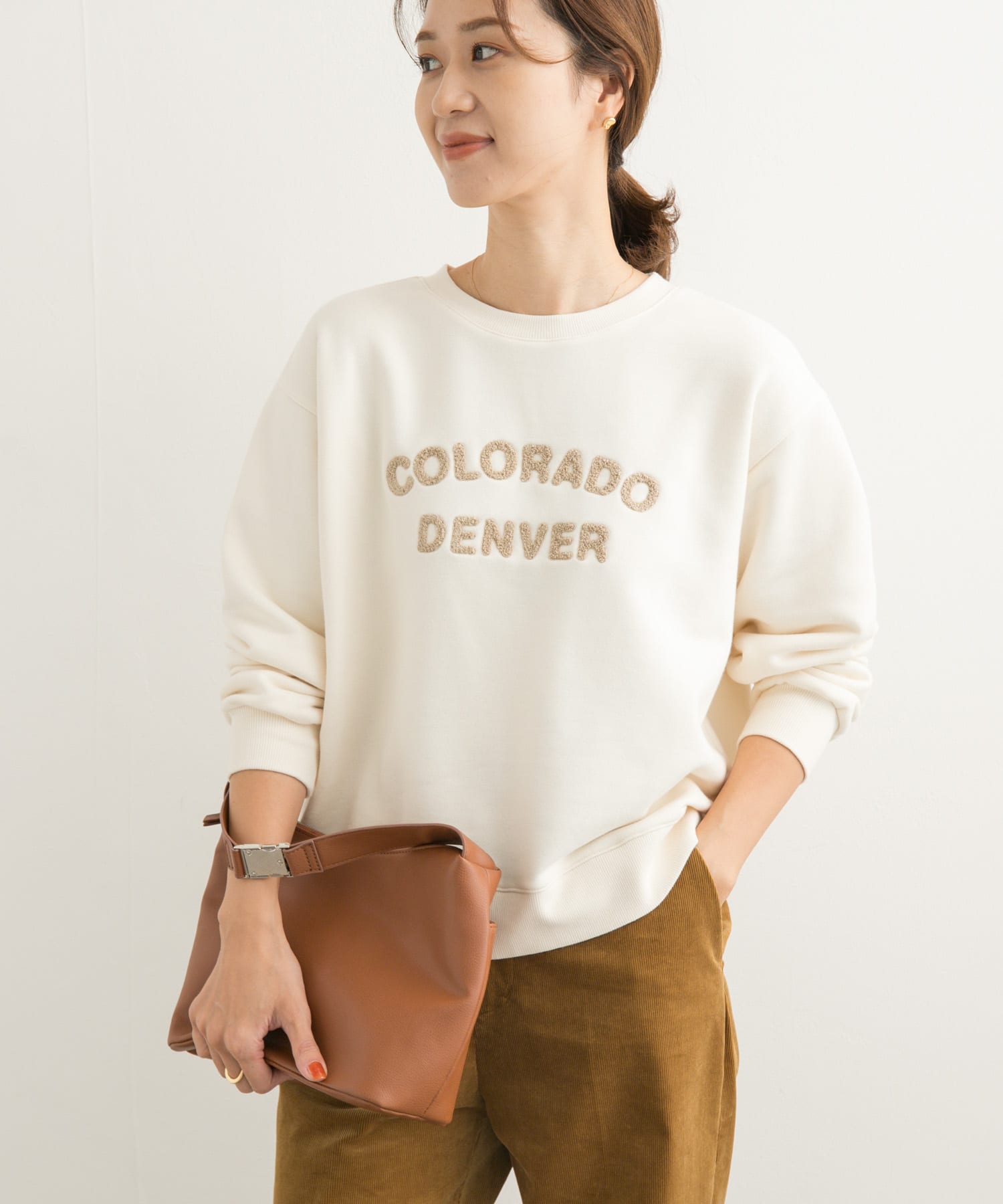 パイル刺繍ロゴスウェット[DR46-21R112]｜URBAN RESEARCH公式ファッション通販