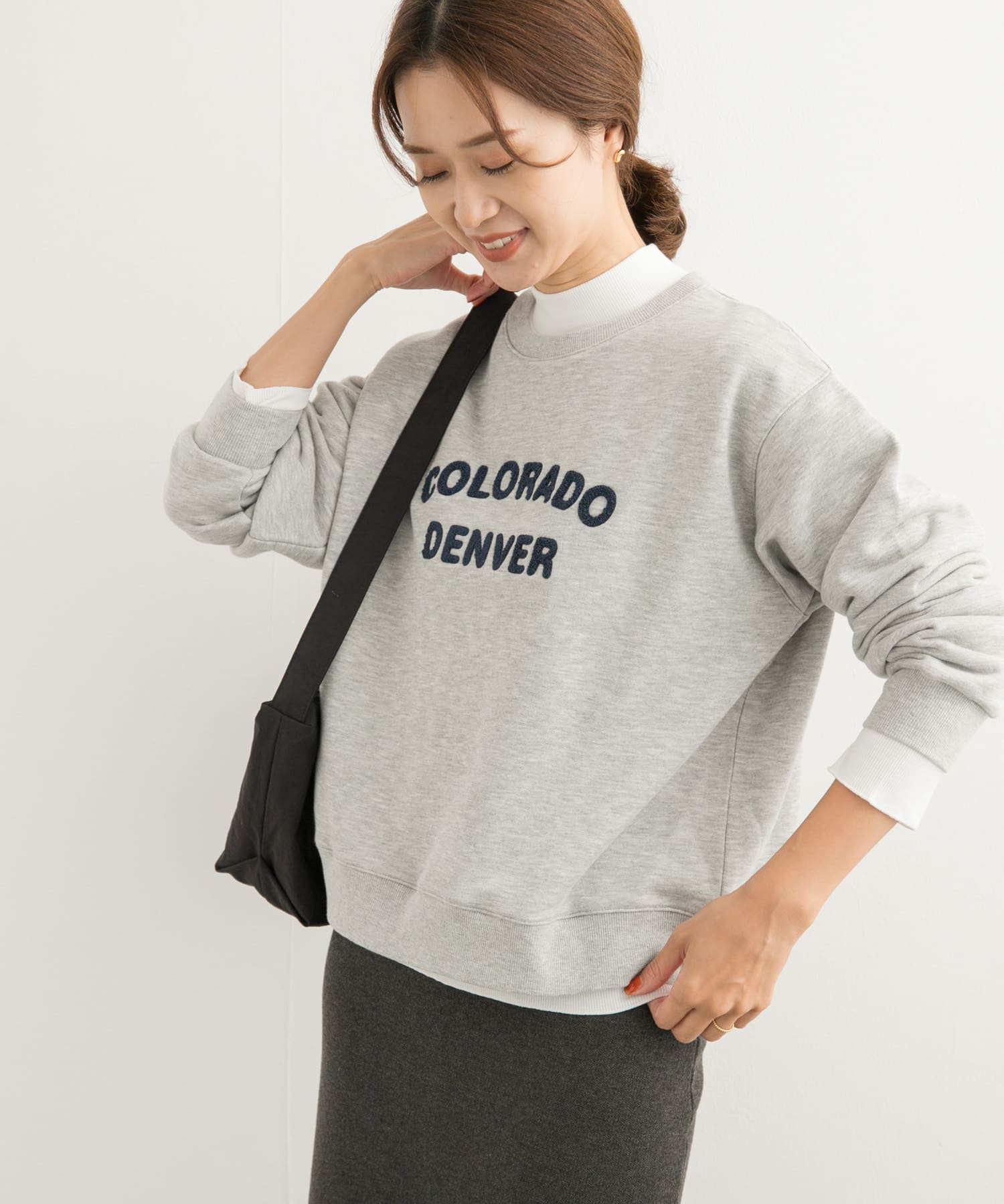 パイル刺繍ロゴスウェット[DR46-21R112]｜URBAN RESEARCH公式ファッション通販