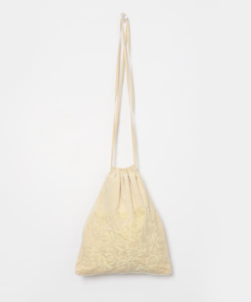 Khadi&co.　VELVET Embroidery Bag