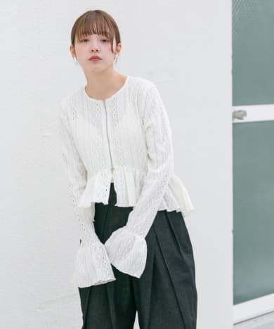 ペプラムレーストップス[KB47-21R200]｜URBAN RESEARCH公式ファッション通販
