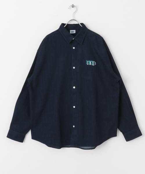 ddp　EMBROIDERY DENIM SHIRTS