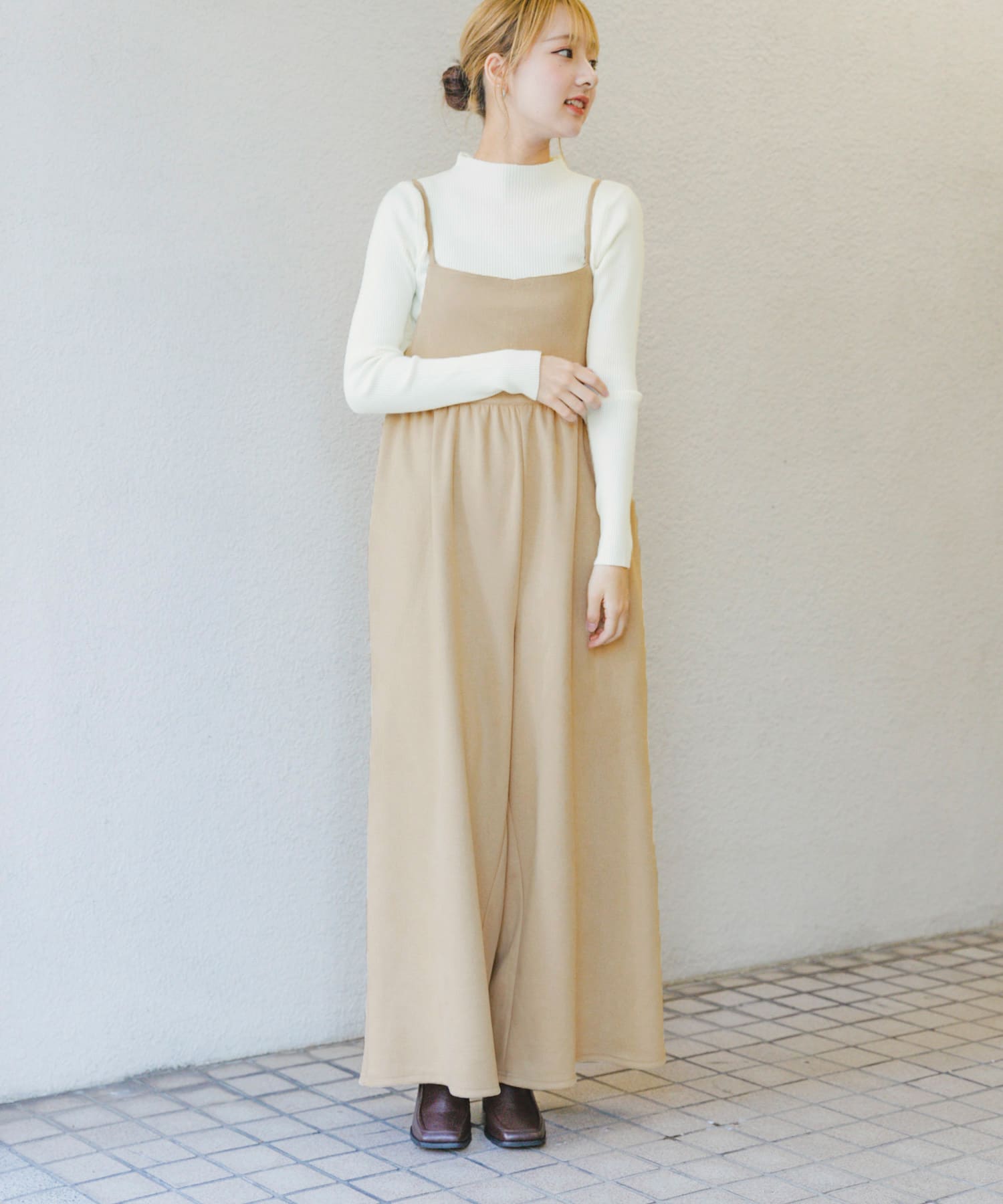 リブニット×サロペットセット[IT47-26B001]｜URBAN RESEARCH公式ファッション通販