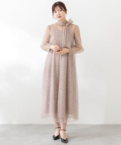 kaene ローズレースレイヤードドレス[RW47-100998]｜URBAN RESEARCH公式ファッション通販