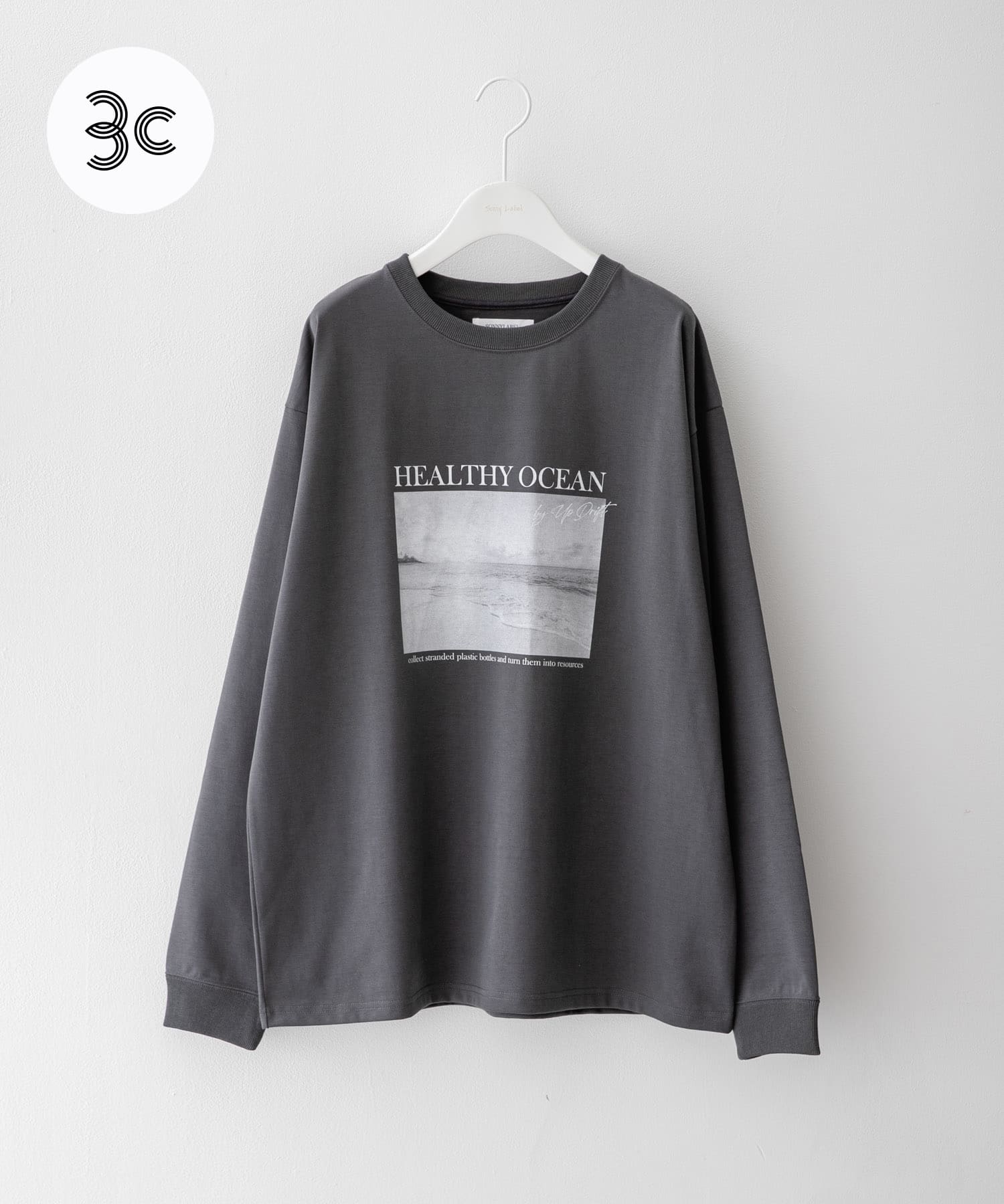 カラーステッチ ジャガード Tシャツ 半袖