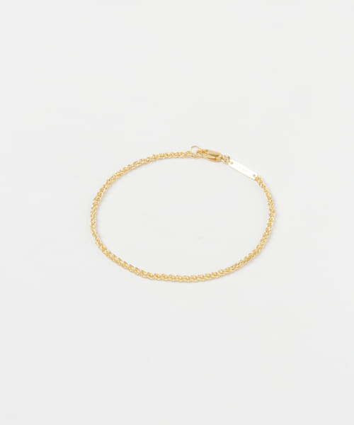 TOM WOOD　Spike Bracelet Gold