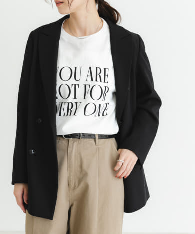 デザインロゴプリントTシャツ