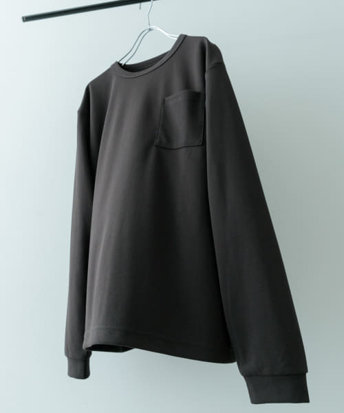 [ITEMS][『速乾/イージーケア/UVカット』高機能ポンチロングスリーブカットソー]