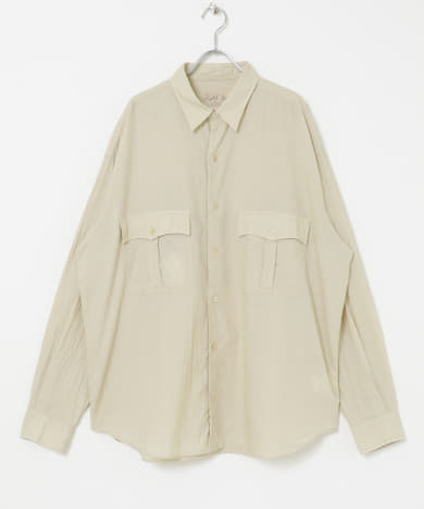 PORTER CLASSIC　ROLL UP CHAMBRAY SHIRTS
