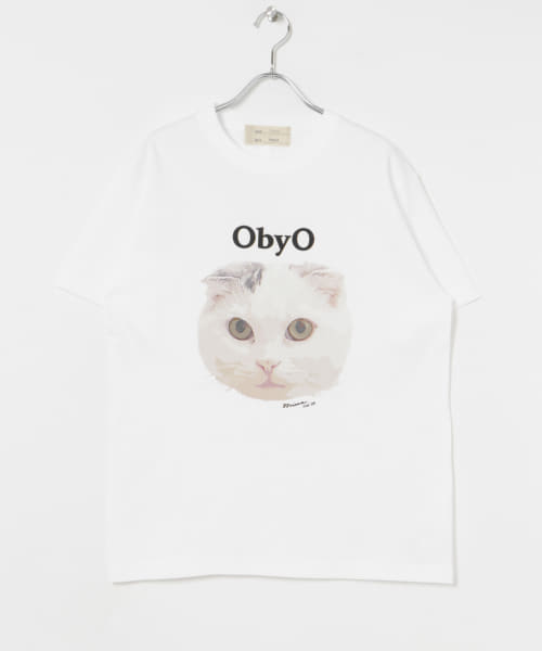77circa　one by one print tee