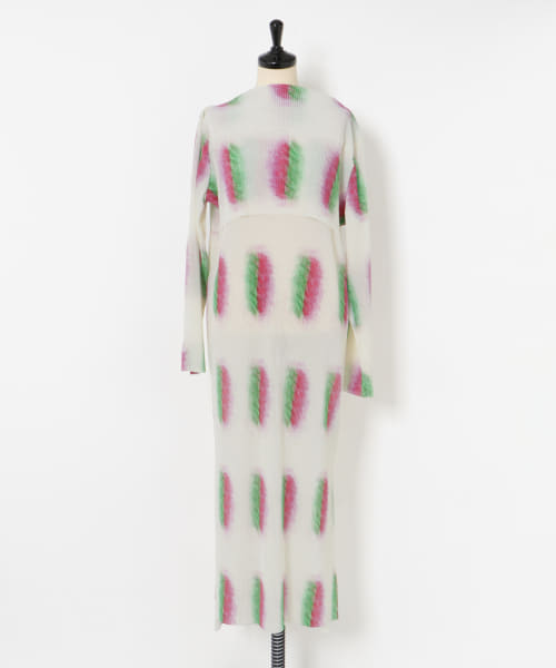 Jens　UNDER PULLOVER DRESS-PRINT