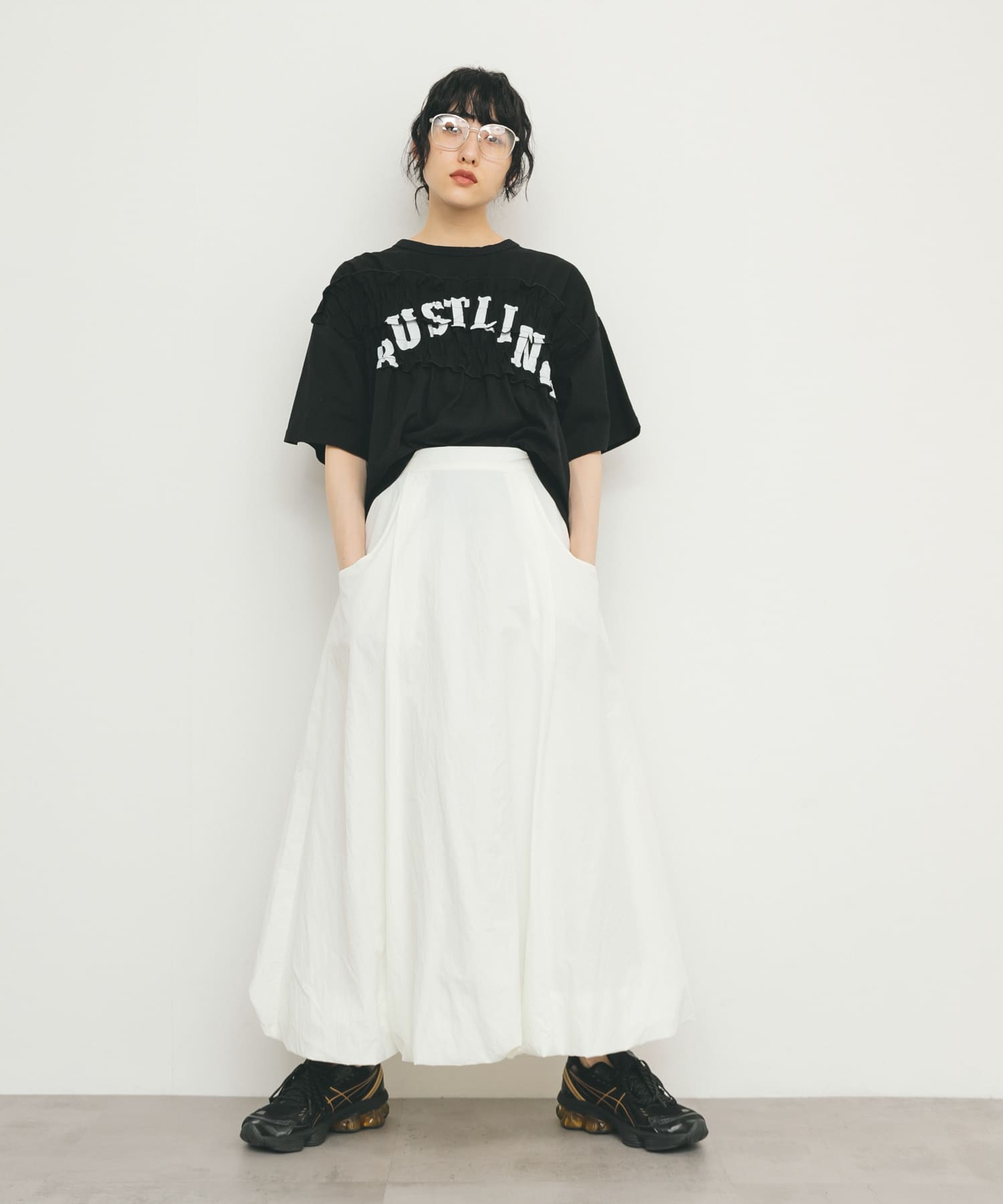 ETRE TOKYO スカート サイドタックバルーンスカート : ZOZOTOWN