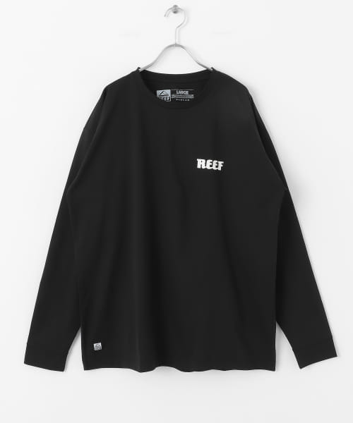 REEF　HERITAGE LOGO RASH LONG-SLEEVE T-SHIRTS