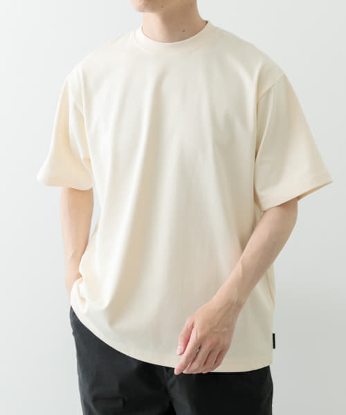 『XLサイズあり』接触冷感裏メッシュクルーネックtops