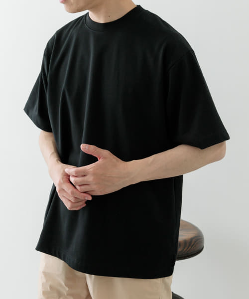 『XLサイズあり』接触冷感裏メッシュクルーネックtops