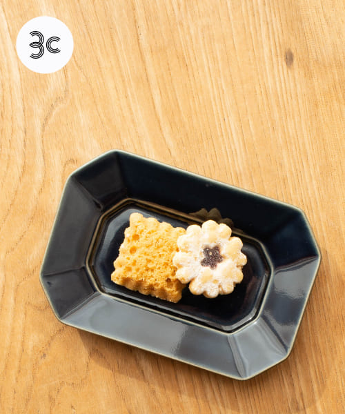 光泉窯　八角プレートS