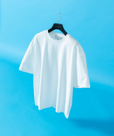 『XLサイズあり』『UR TECH』防汚加工 リラックスクルーネックTシャツ