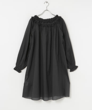 SUKU HOME　FRILL SMOCK DRESS