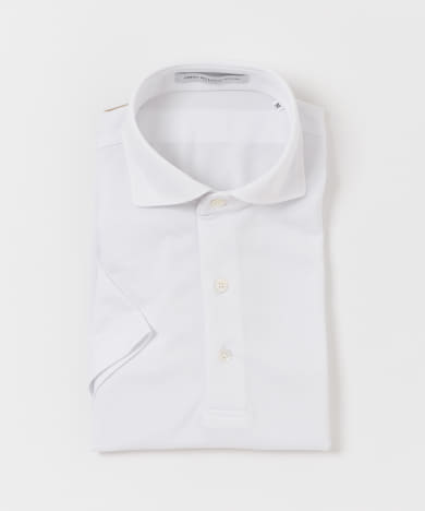 LIFE STYLE TAILOR　トリコット半袖プルオーバー