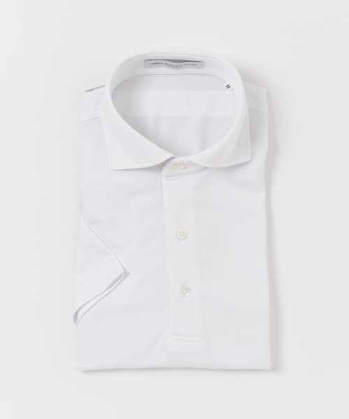 LIFE STYLE TAILOR　トリコット半袖プルオーバー