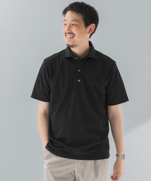 LIFE STYLE TAILOR　トリコット半袖プルオーバー