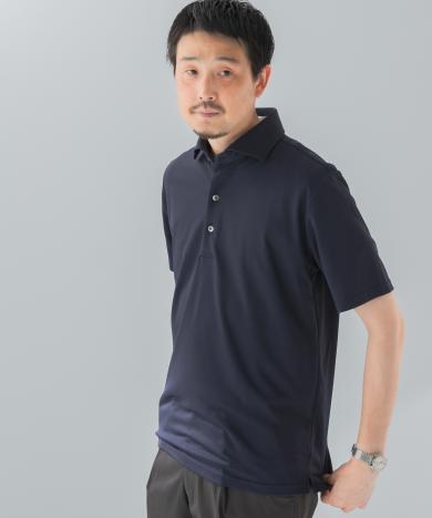 LIFE STYLE TAILOR　トリコット半袖プルオーバー