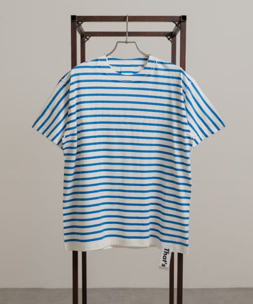 That’s　the Tee Border & Organic Cotton
