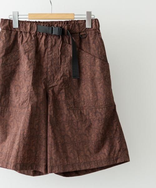 Nylon Paisley Shorts