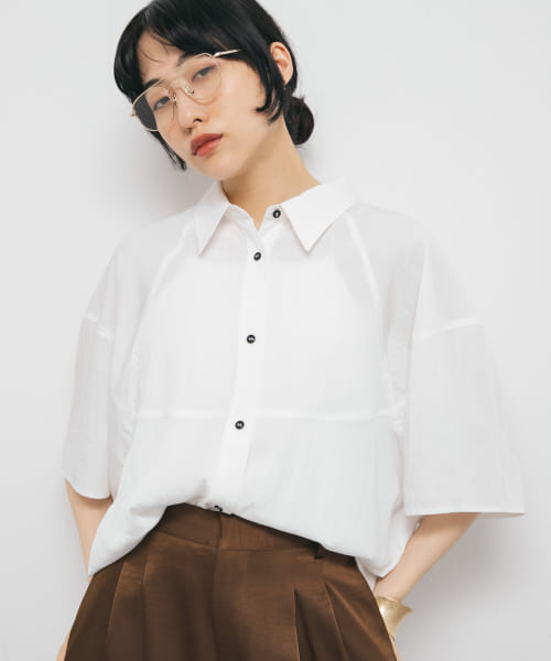 マニッシュルーズシャツ