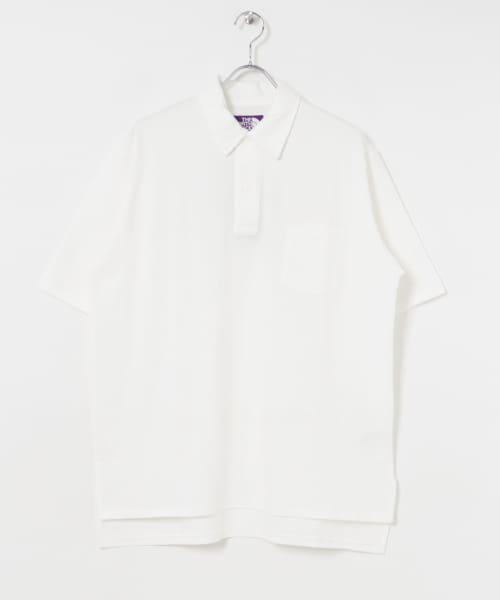 THE NORTH FACE PURPLE LABEL　MossStitchFieldBigPolo