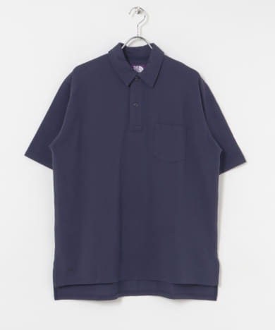 nanamica / Moss Stitch Field Big Polo