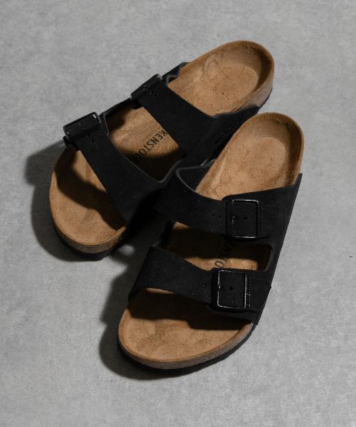 BIRKENSTOCK　ARIZONA SUEDE BLACK (regular)